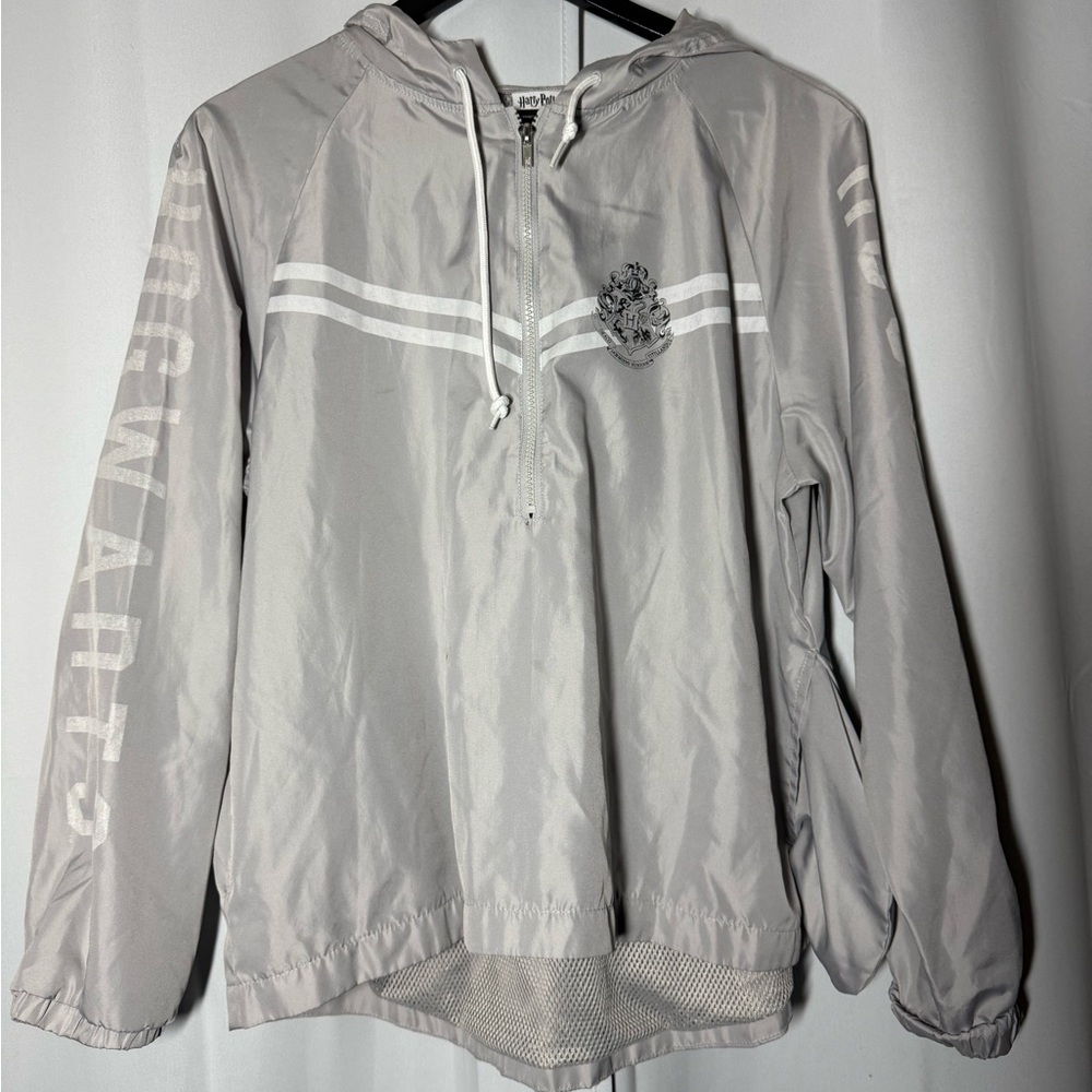Warner Bros. Gray Harry Potter Windbreaker Jacket